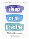 Imagen de portada para Sleep Drink Breathe